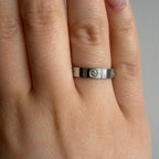 Silver Love Ring